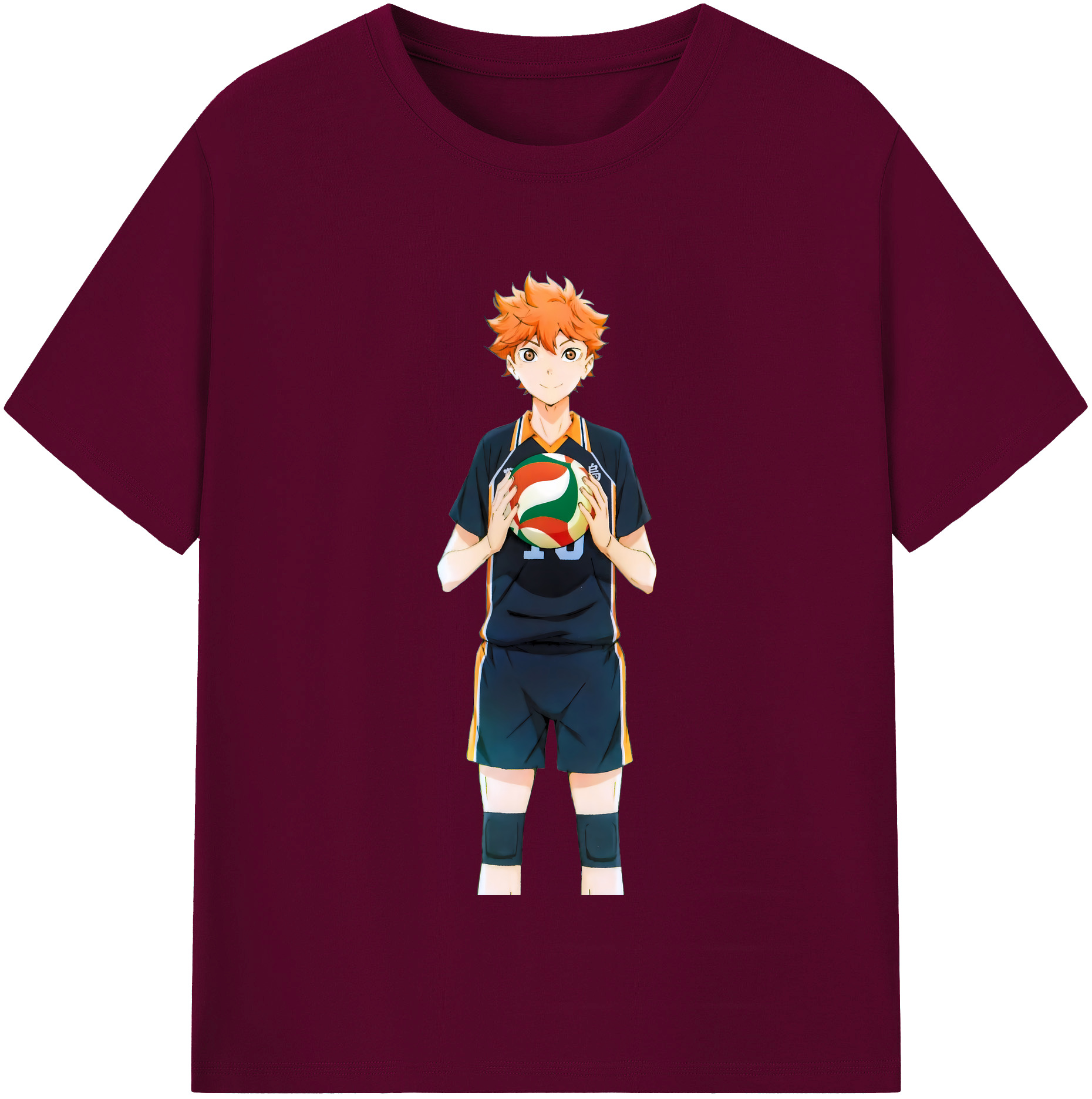 （画像用） ハイキュー!! Haikyu!! レディースカジュアルプリントTシャツ（綿100％）
